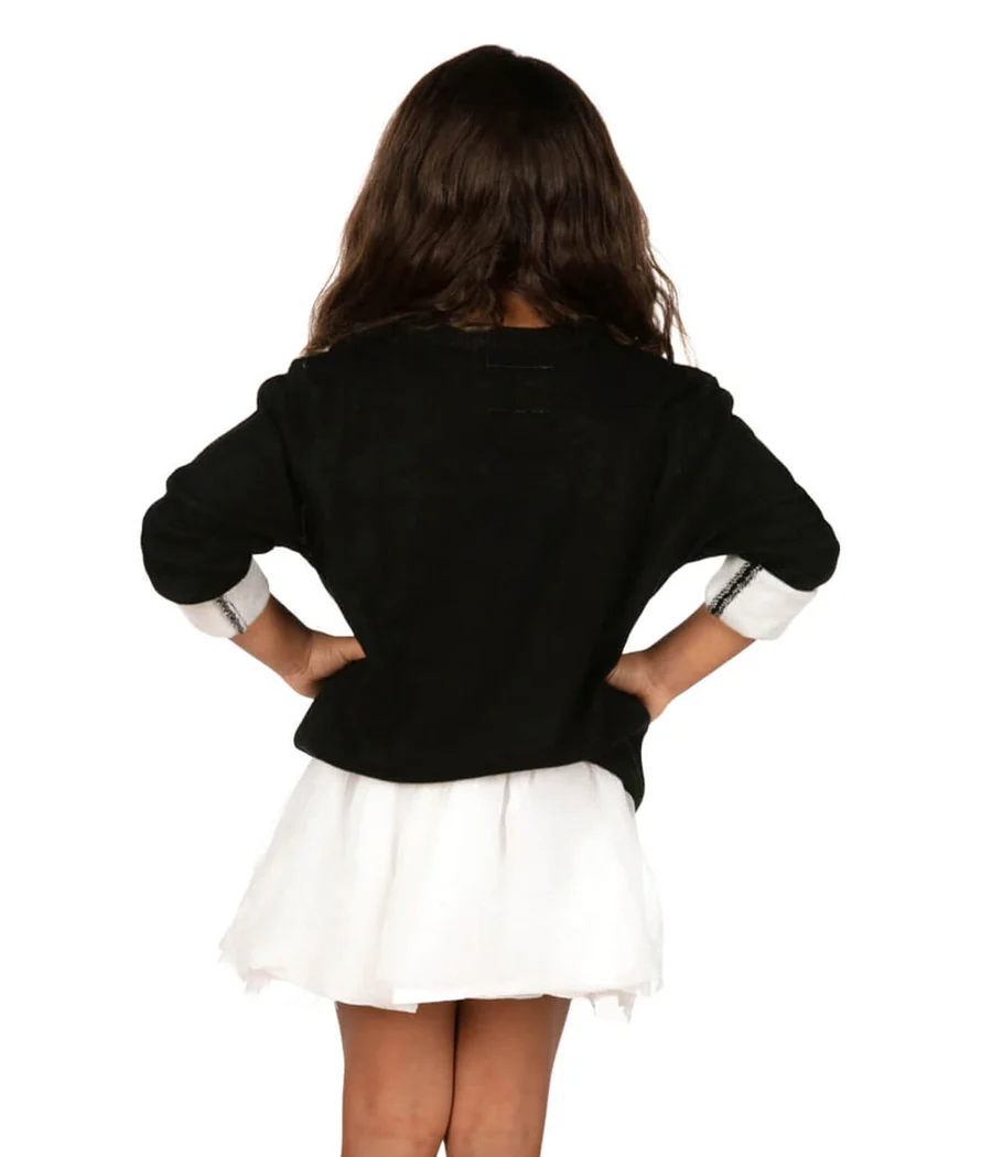 Girl's Santa Unicorn Ugly Christmas Sweater