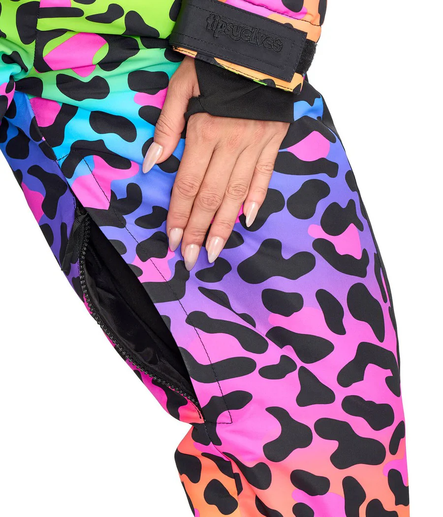 Women's 90's Leopard Snow Suit