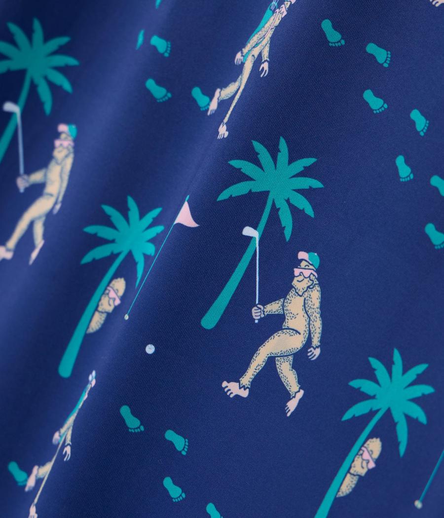 Toddler Boy's Bigfoot Bogey Golf Polo