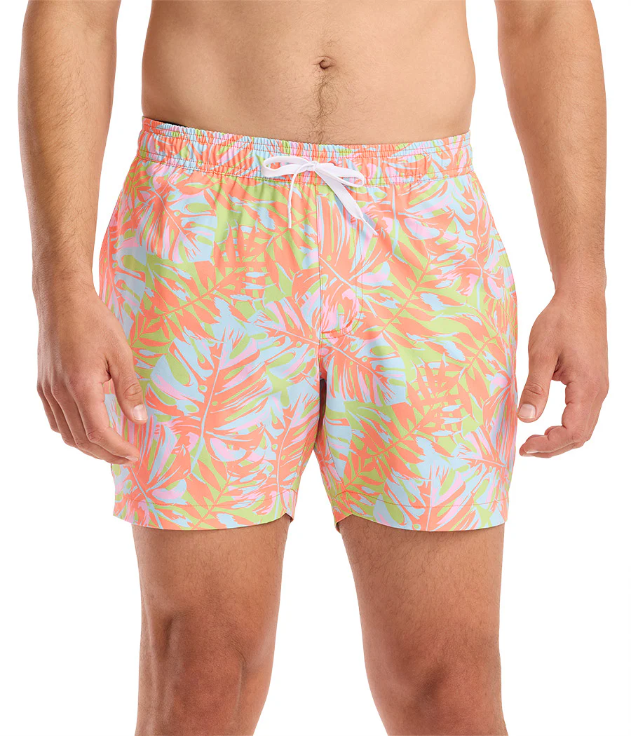 Leaf Luster Stretch Swim Trunks - 6