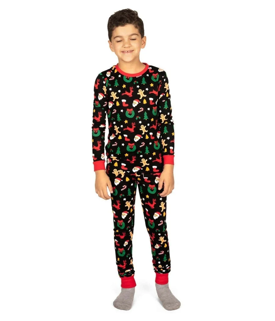 Boy's Cookie Cutter Crew Neck Pajama Set