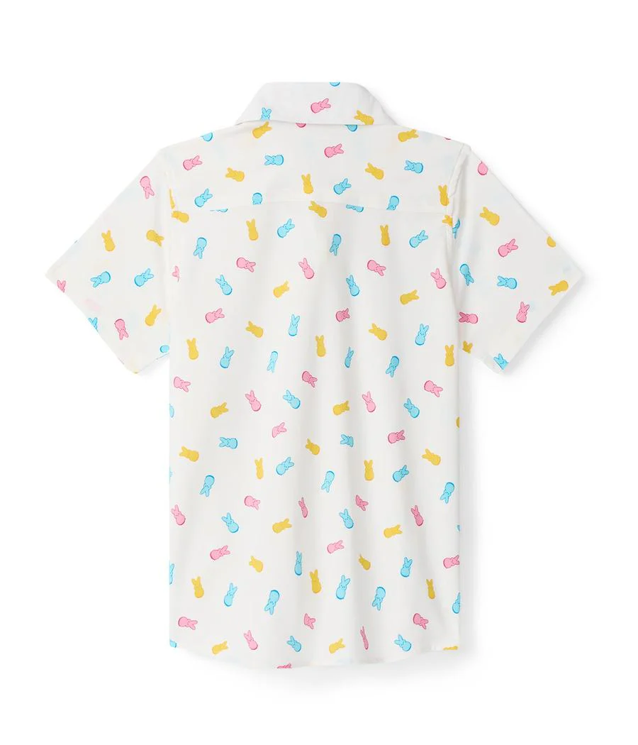Boy's PEEPS® Party Peeple Button Down Shirt