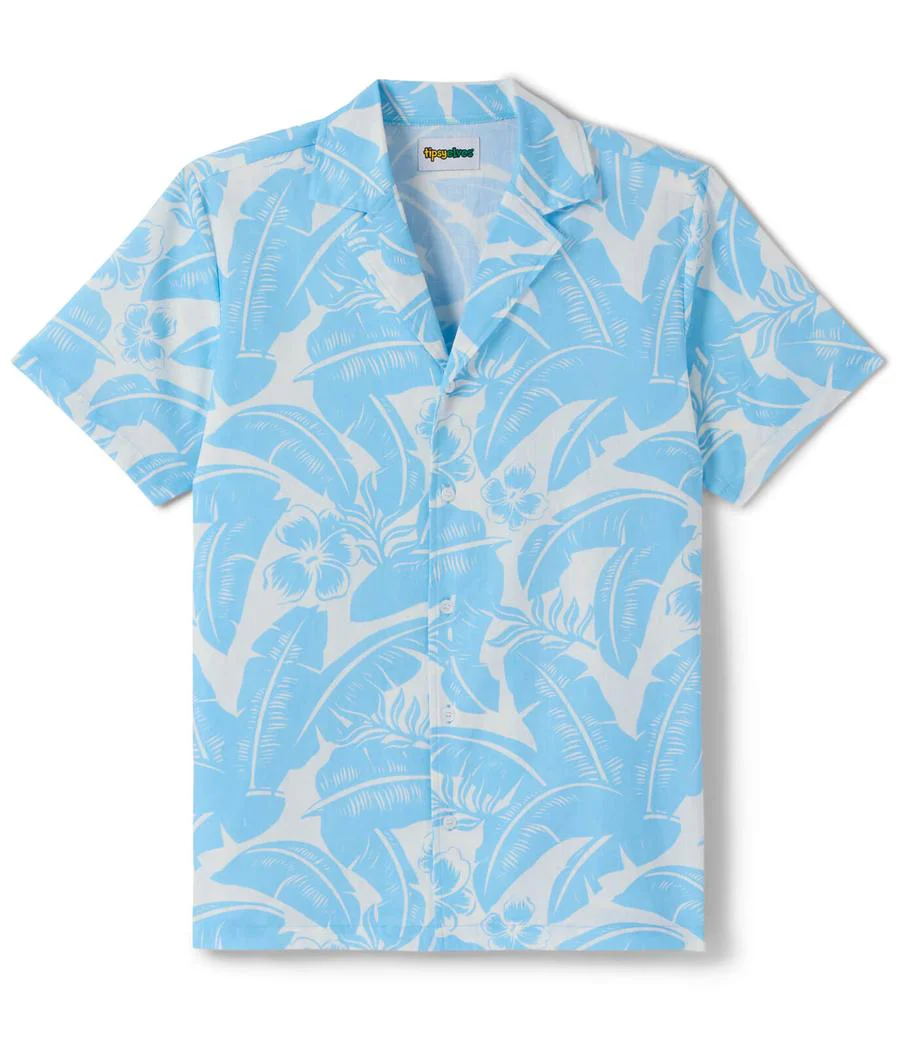 Men's Frond of Paradise Linen Cabana Shirt
