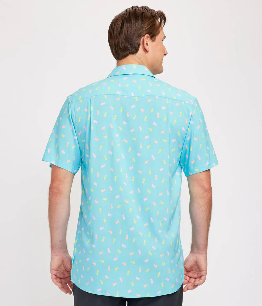 Men's PEEPS® It's Hoppin' Button Down Shirt