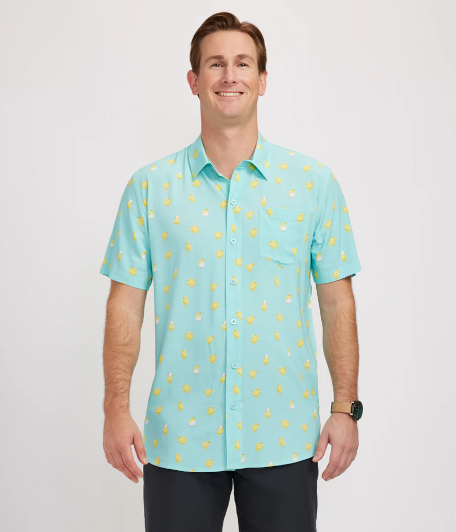 Men's Chick Magnet Button Down Shirt