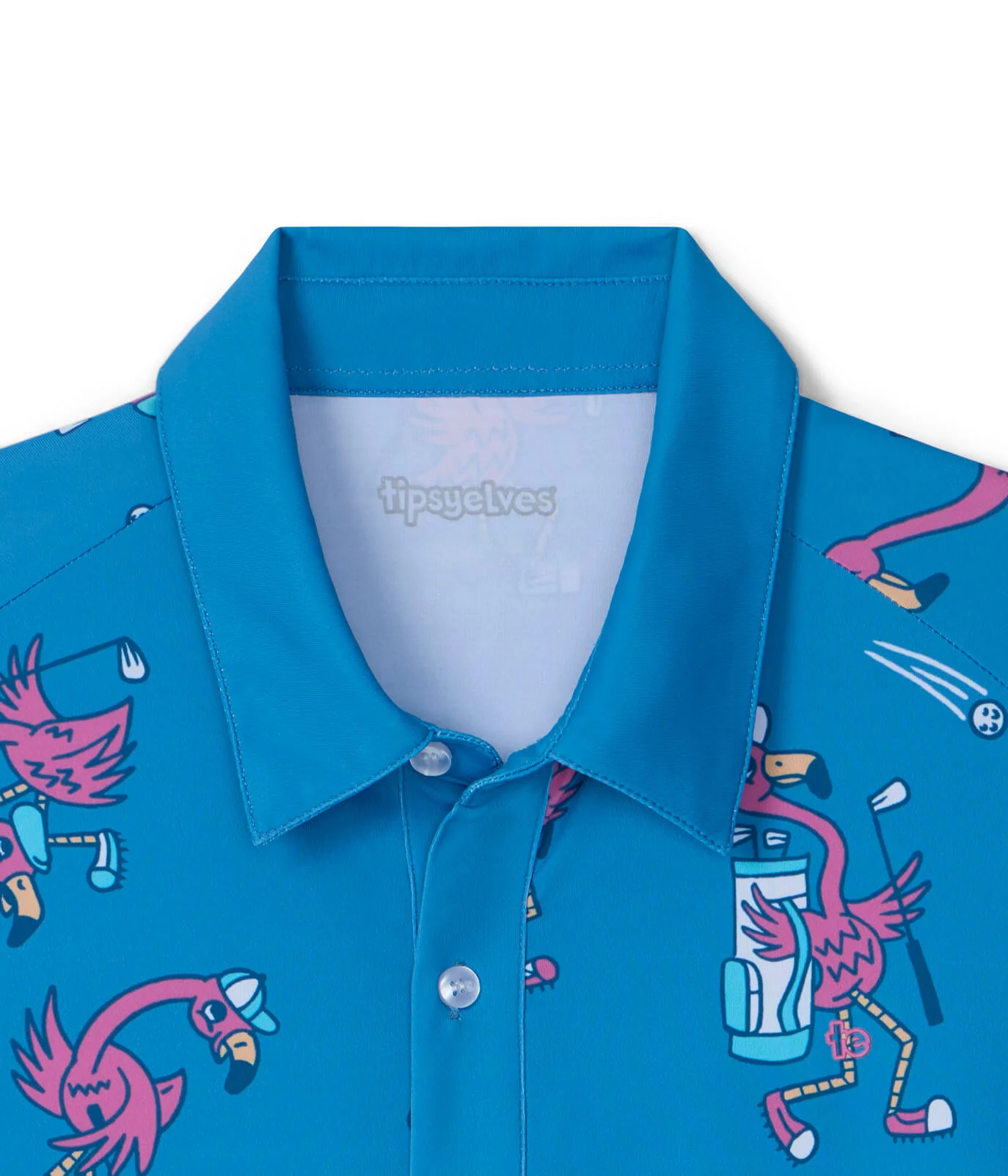 Men's Flamingo Fiasco Golf Polo