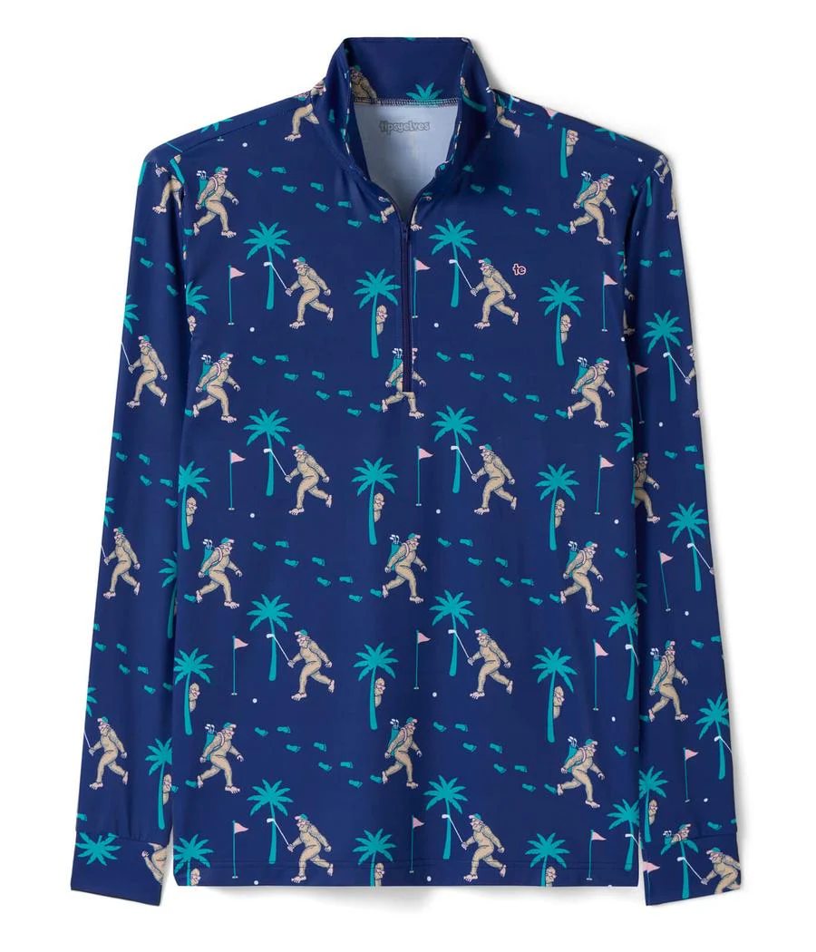 Men's Bigfoot Bogey Golf Quarter Zip Pullover