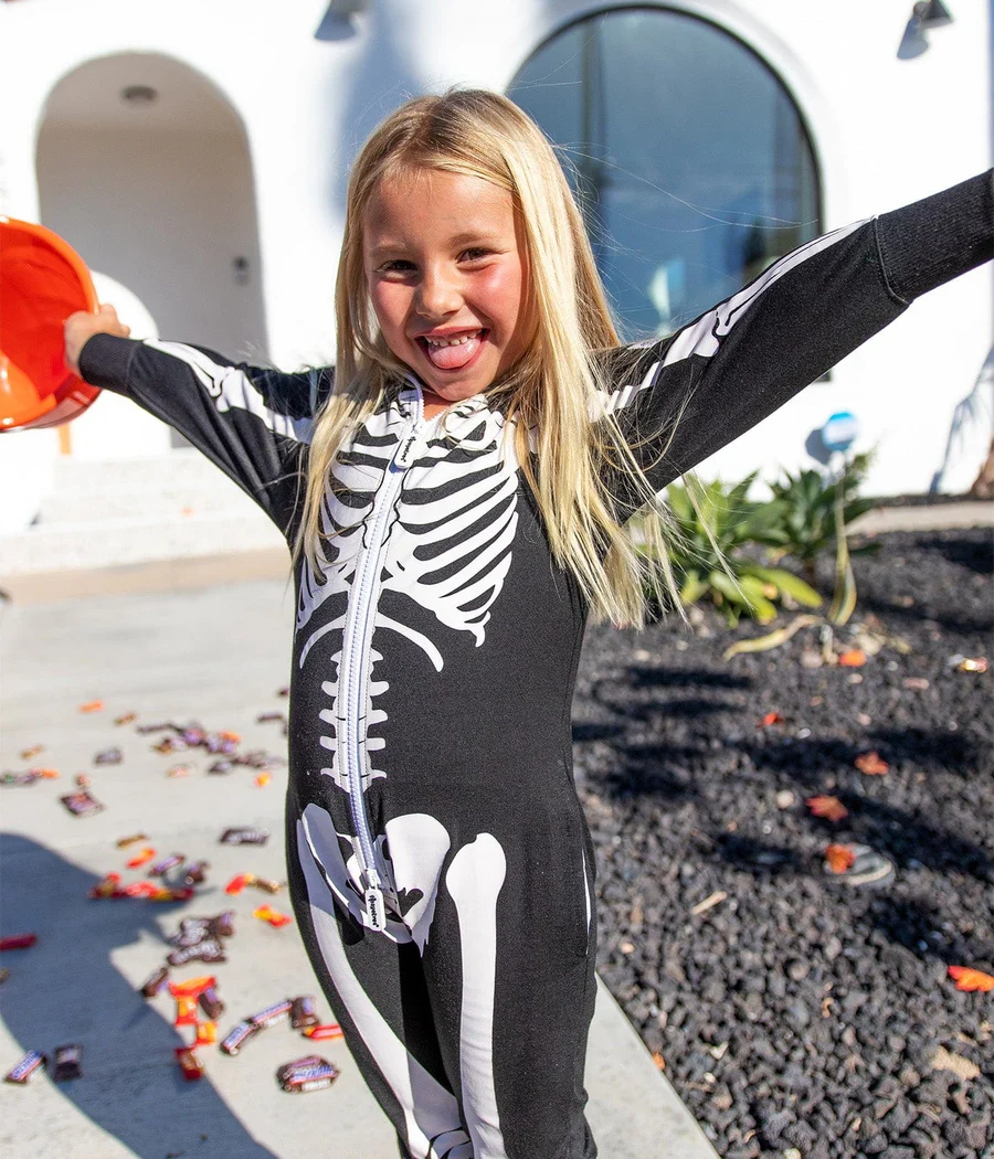 Girl's Skeleton Costume