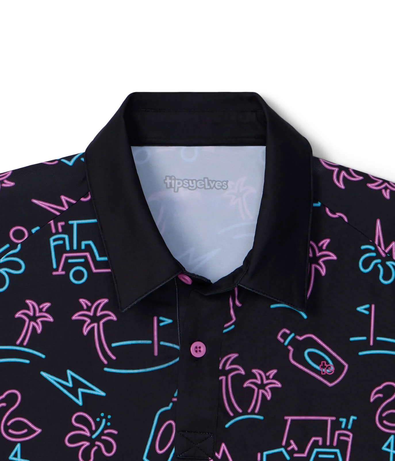 Men's Glowing Game Golf Polo