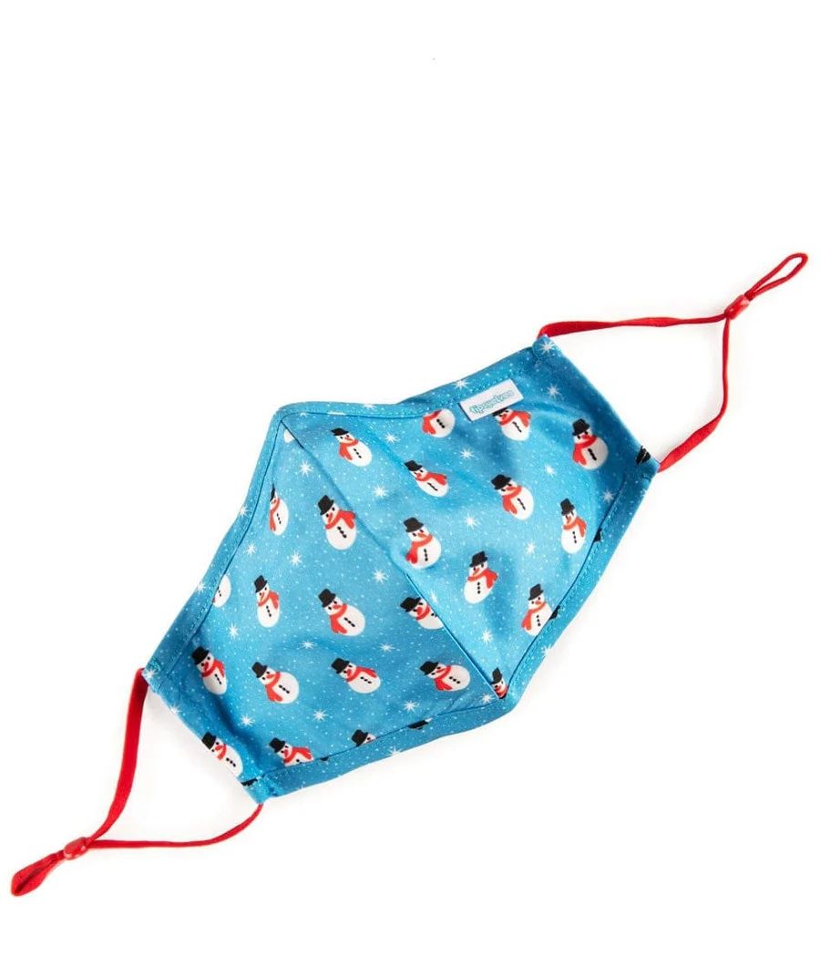 Snowman is an Island Face Mask