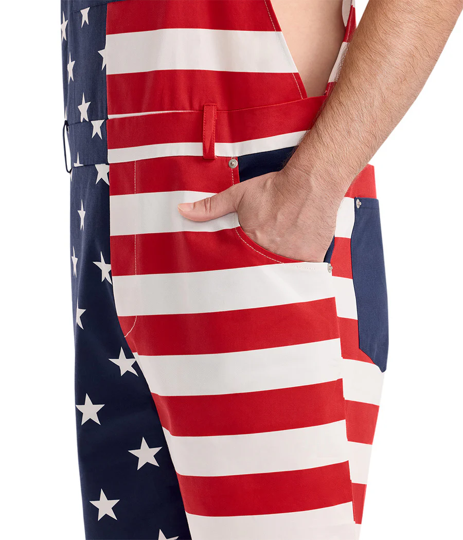 Men's Epic Eagle Patriotic Overalls