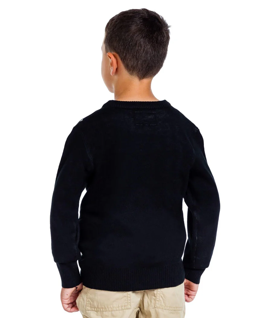 Boy's Santa Unicorn Ugly Christmas Sweater