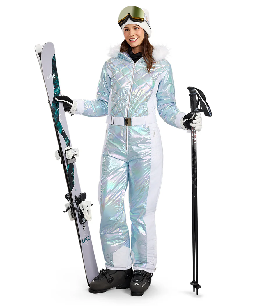 Women's Iridescent Ice Queen Snow Suit
