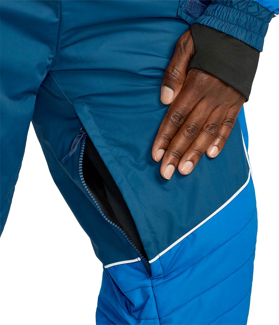 Men's Deep Blue Freeze Snow Suit