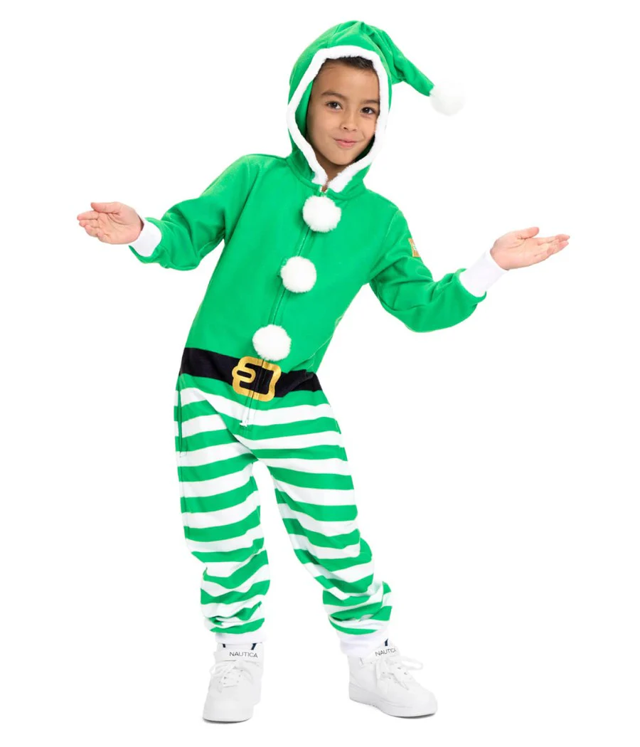 Boy's Elf Jumpsuit