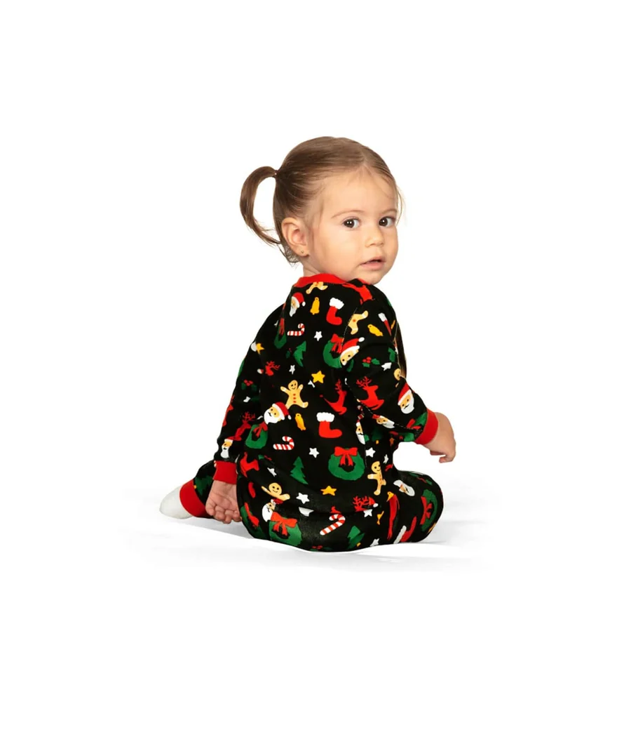 Baby Girl's Cookie Cutter Crew Neck Pajama Set