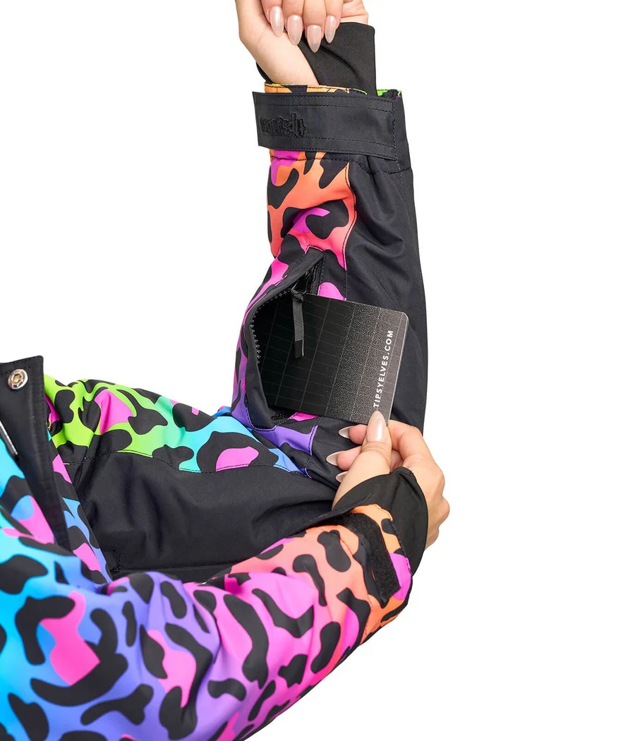 Women's 90's Leopard Ski Suit