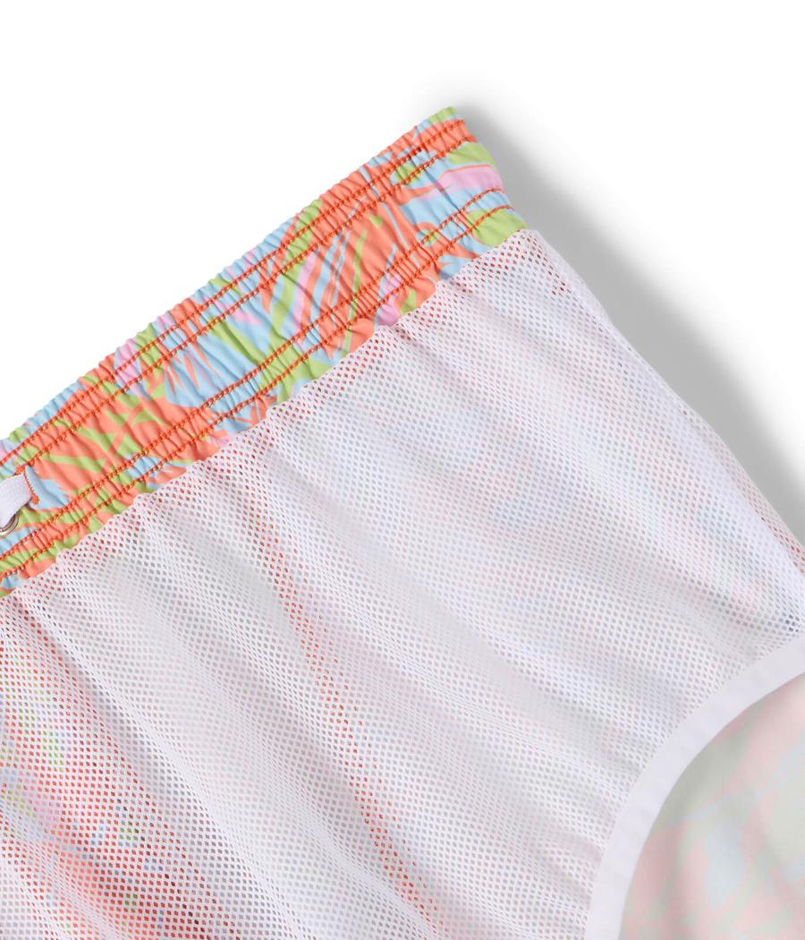 Leaf Luster Stretch Swim Trunks - 6