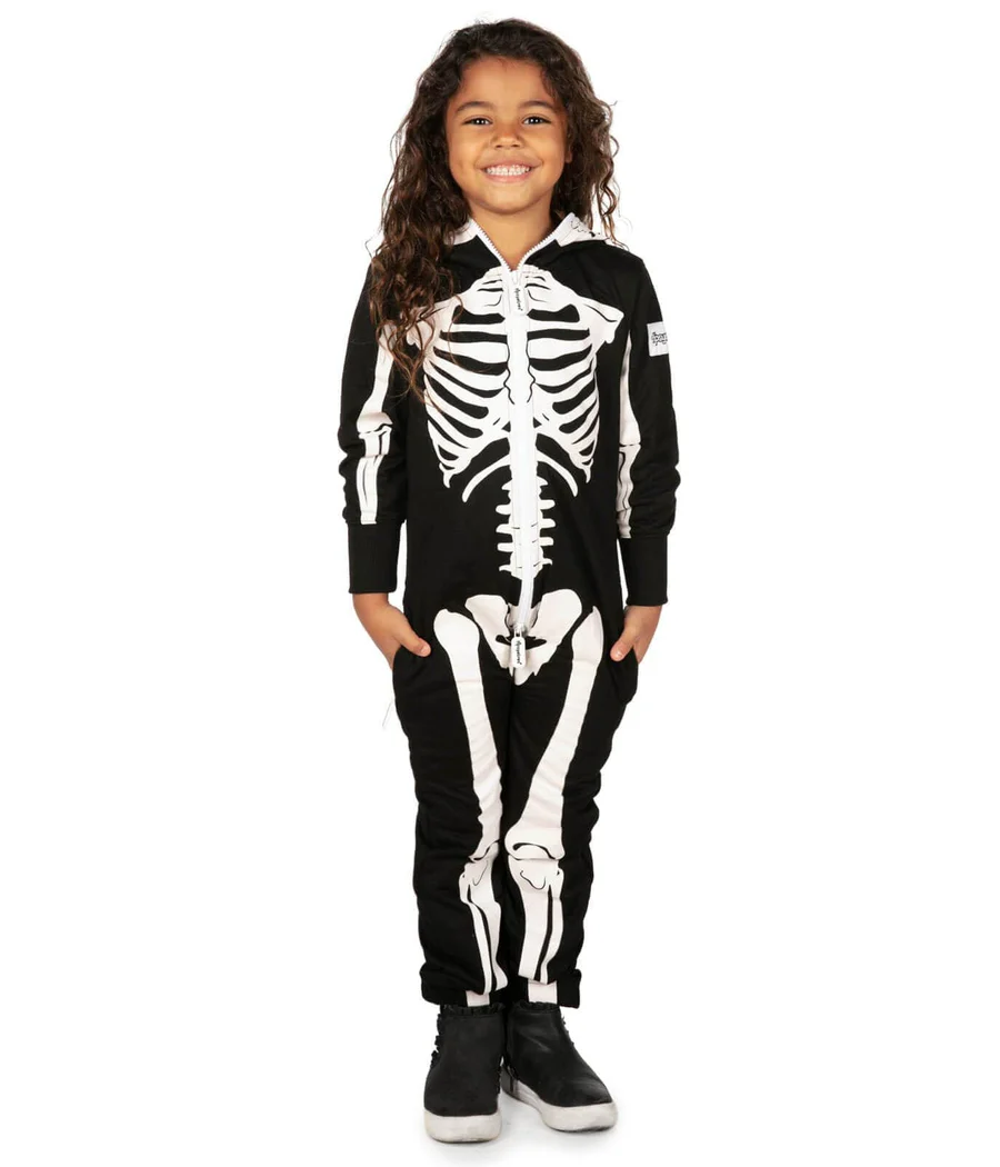 Girl's Skeleton Costume