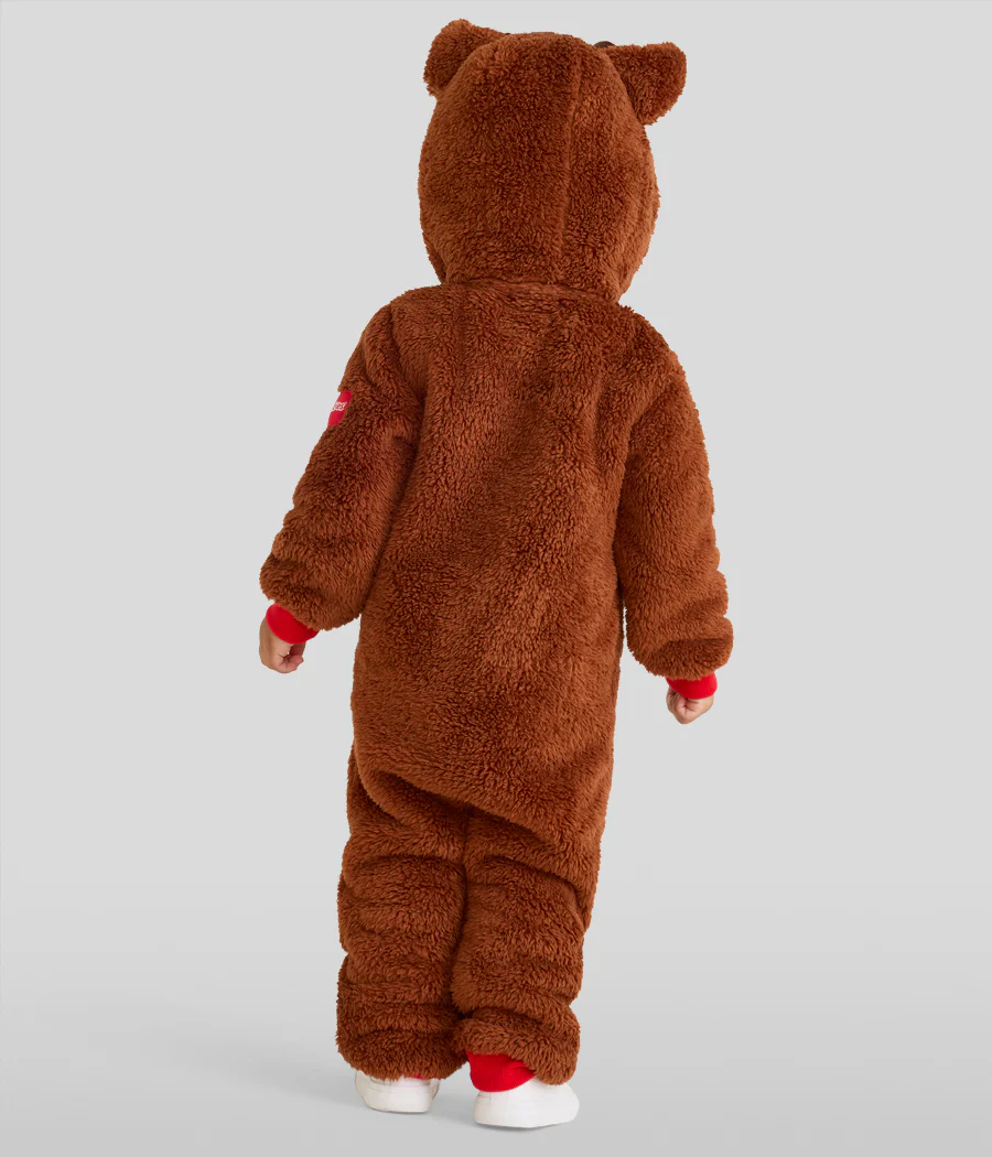 Baby Girl's Rudolph Sherpa Jumpsuit