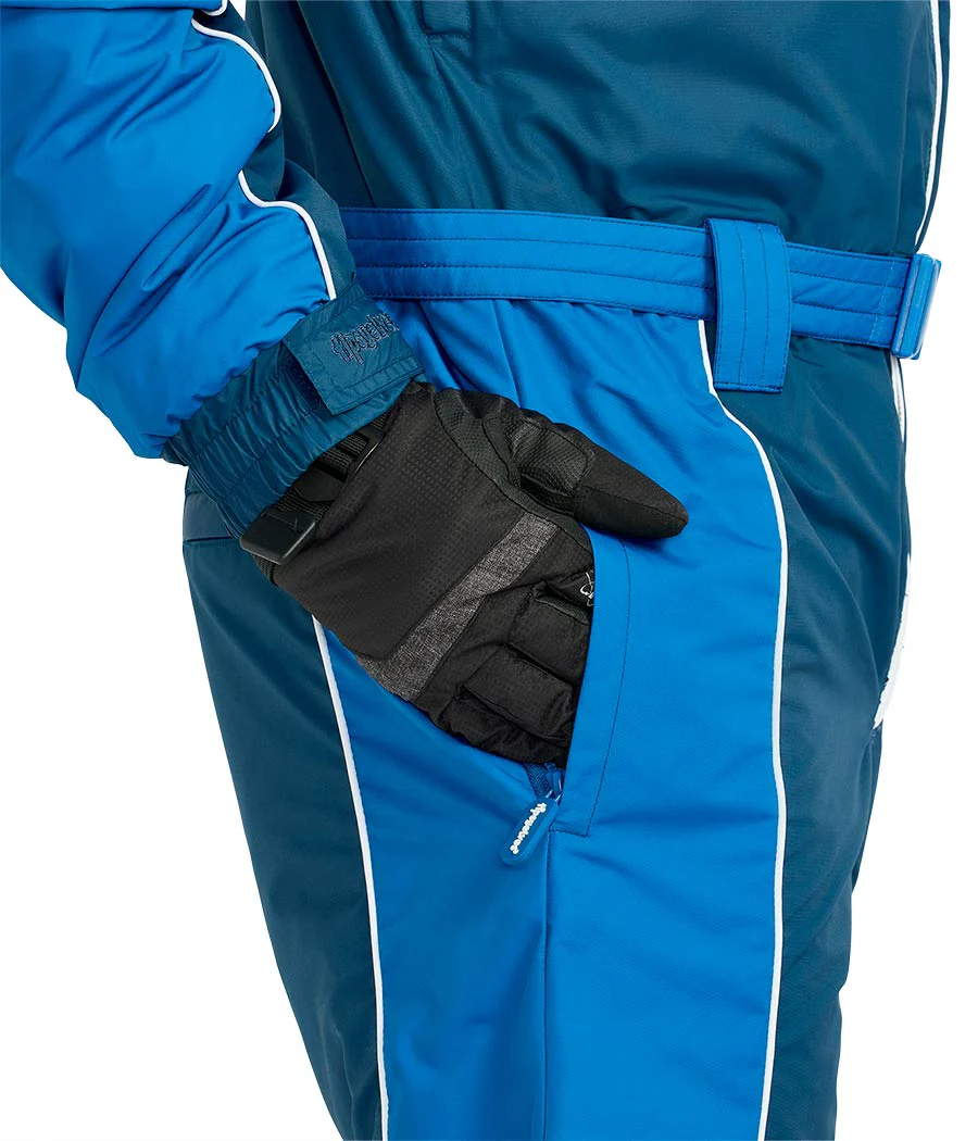 Men's Deep Blue Freeze Snow Suit