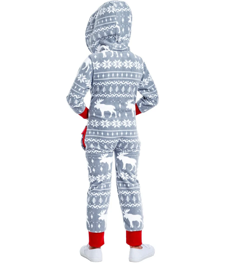 Boy's / Girl's Grey Moose Jumpsuit