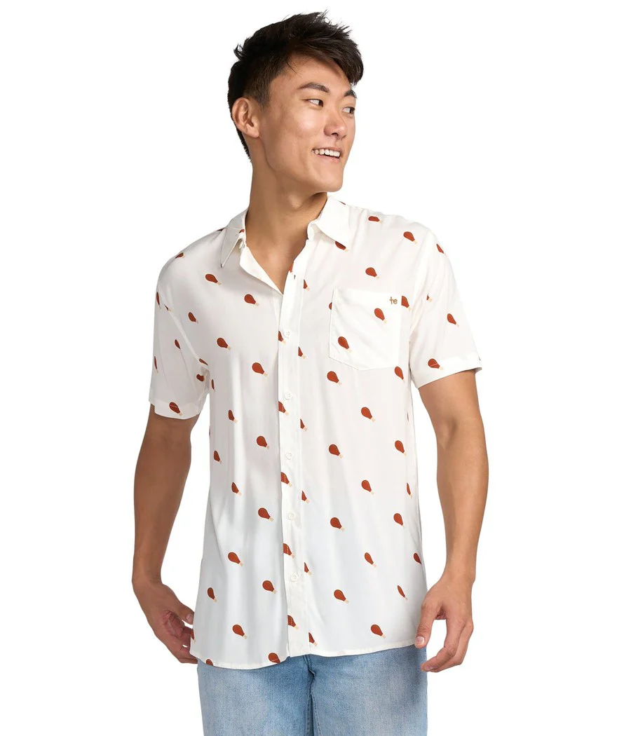 Men's Drumstick Button Down Shirt