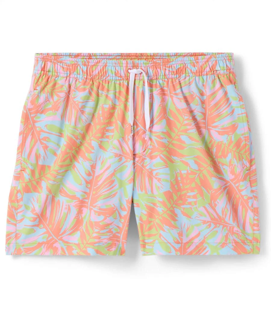 Leaf Luster Stretch Swim Trunks - 6