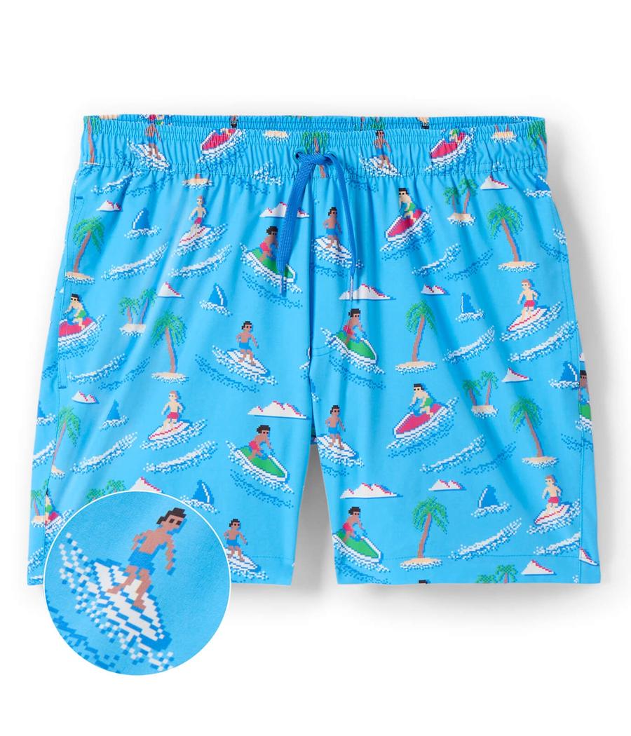 Aquaholic Stretch Swim Trunks - 6