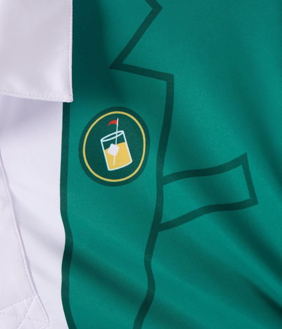 Men's Green Blazer Golf Polo