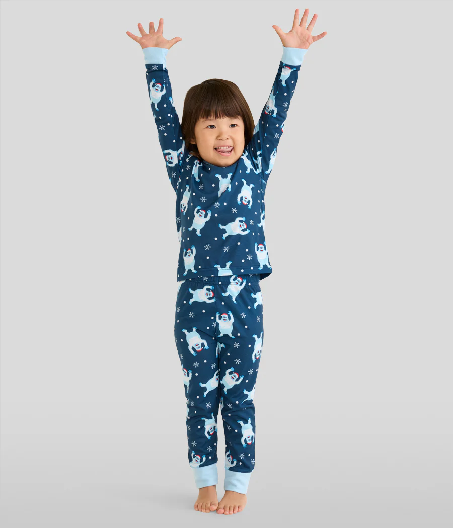 Toddler Girl's Bumble Crew Neck Pajama Set