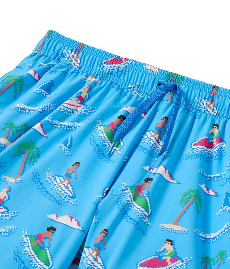 Aquaholic Stretch Swim Trunks - 6