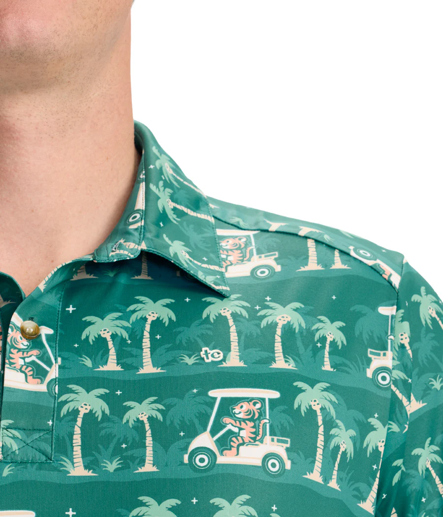 Men's Tiger in the Woods Golf Polo