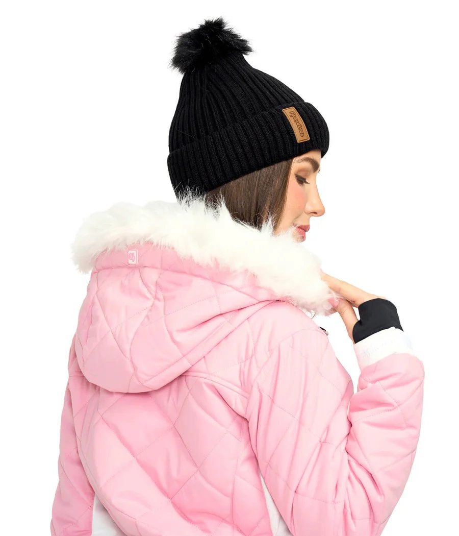 Women's Powder Pink Snow Jacket