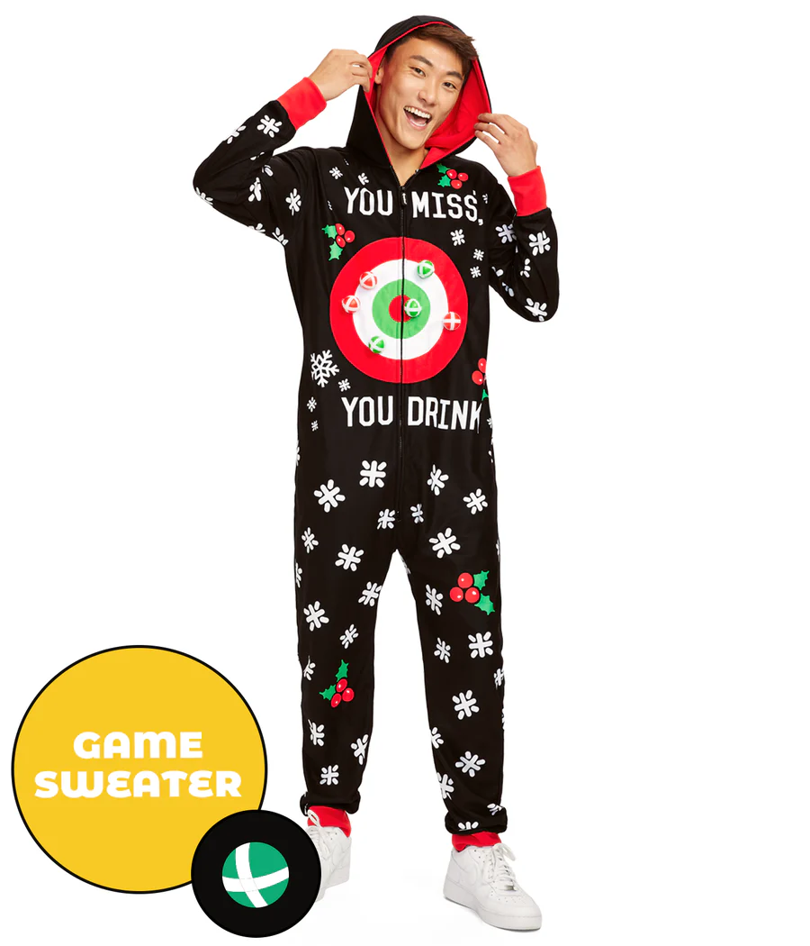 Men's Drinking Game Jumpsuit