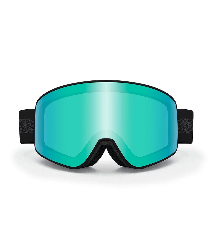 Teal Tundra CASCADE Snow Goggles