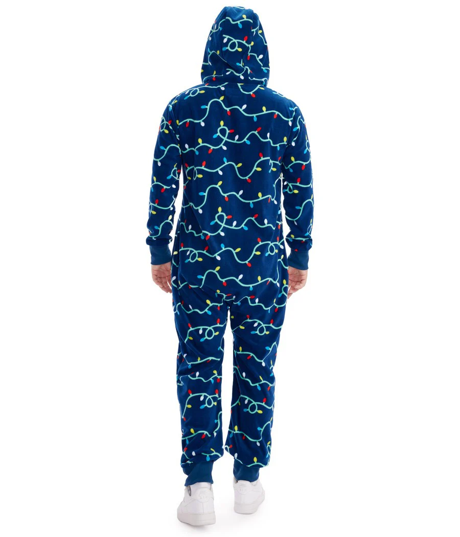 Men's String of Lights Light Up Jumpsuit