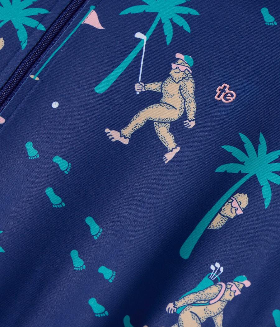 Men's Bigfoot Bogey Golf Quarter Zip Pullover