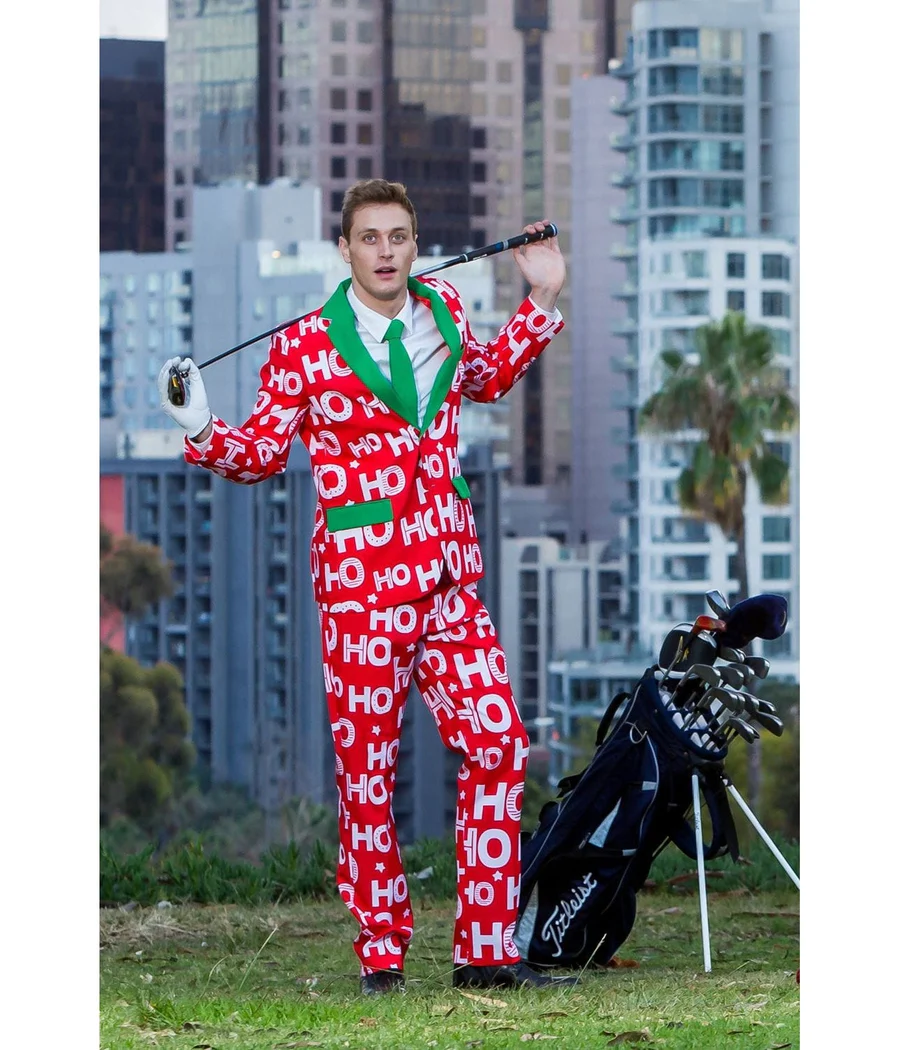 Men's Ho Ho Holla Blazer with Tie