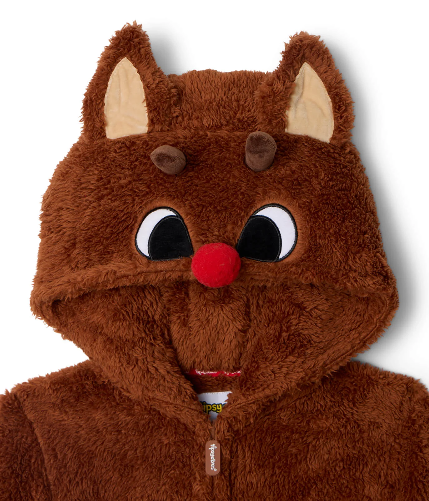 Girl's Rudolph Sherpa Jumpsuit