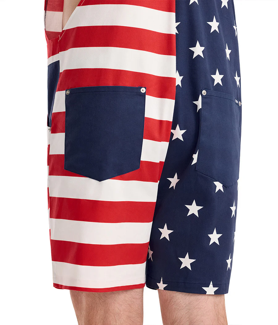 Men's Epic Eagle Patriotic Overalls