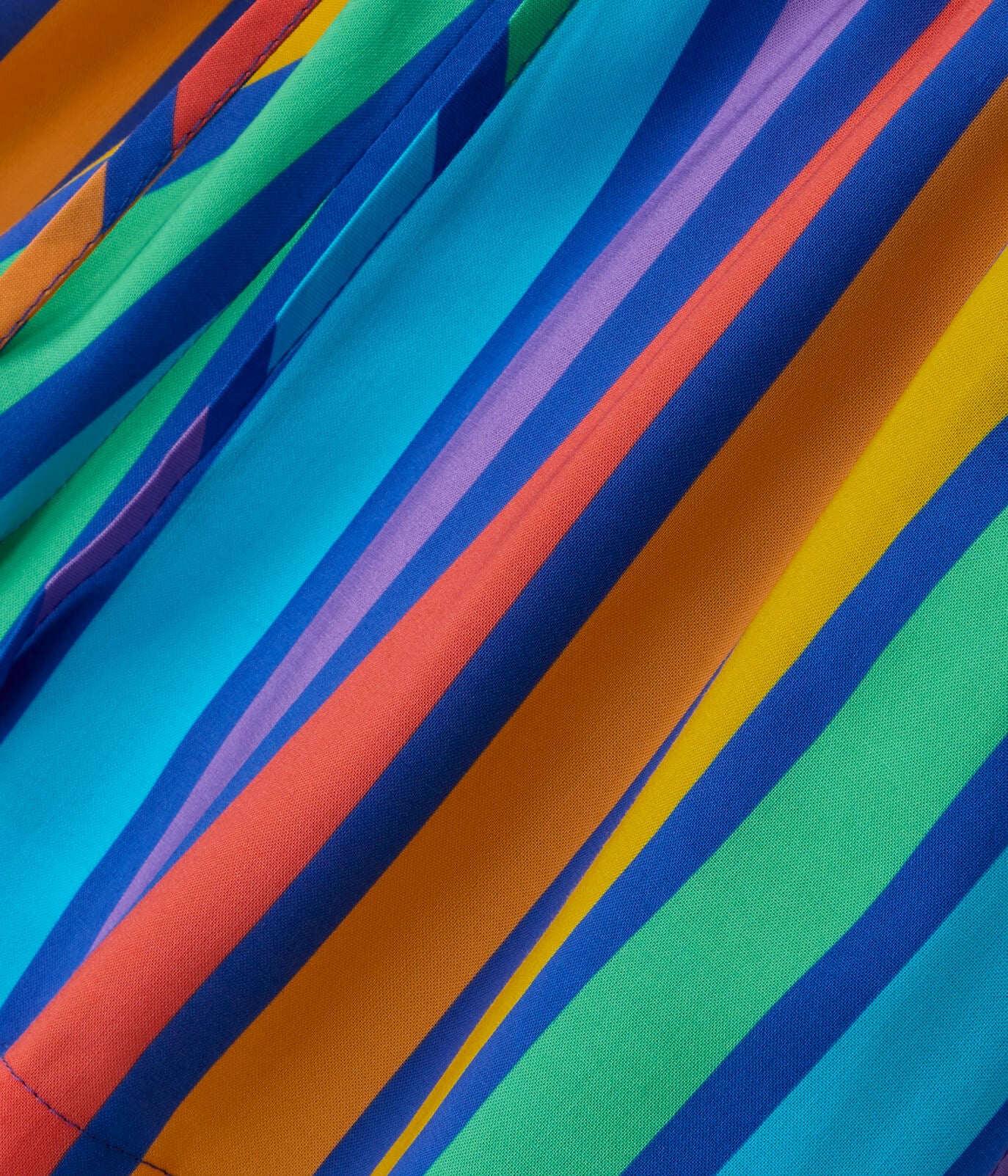 Rainbow Blast Striped Romper