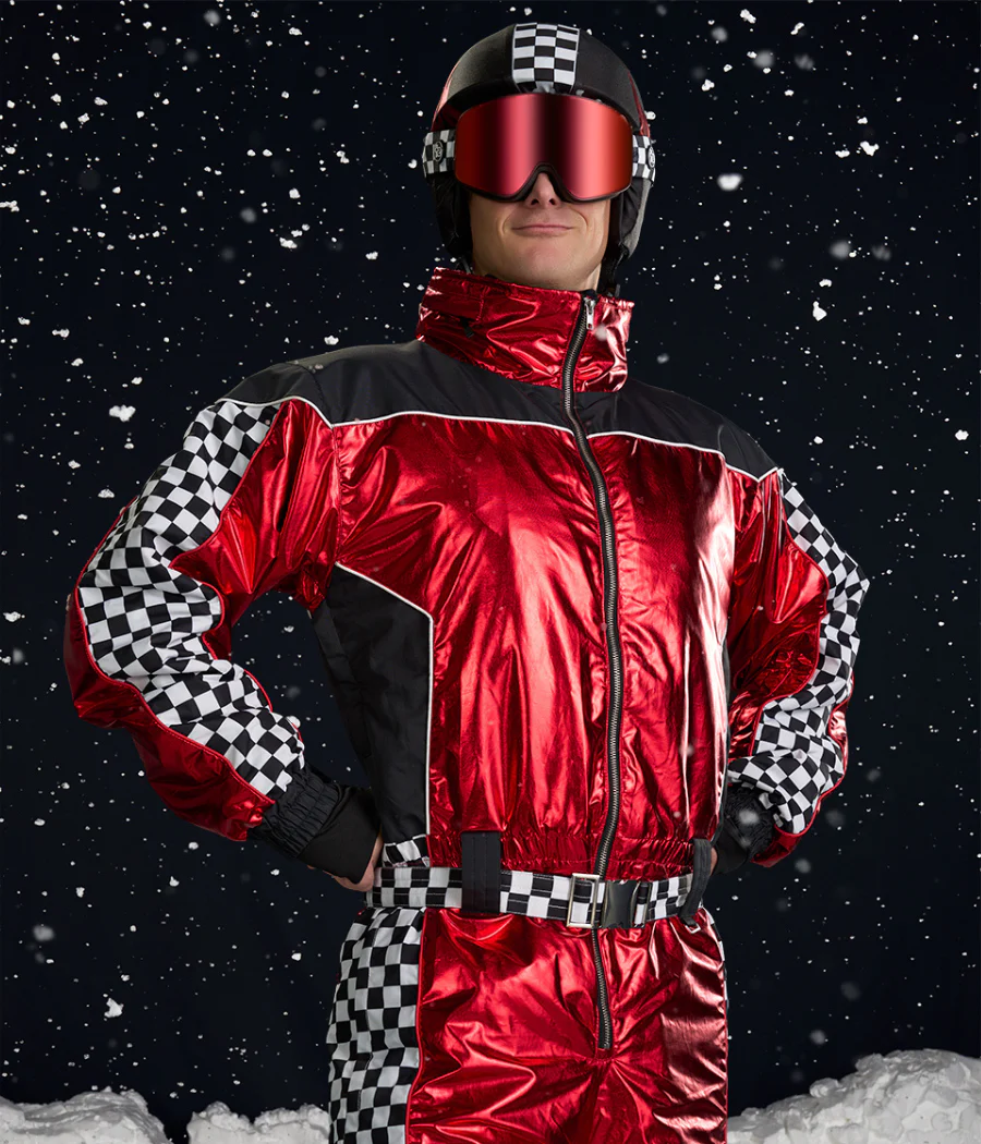 Men's Need For Freeze Snow Suit and Helmet Cover