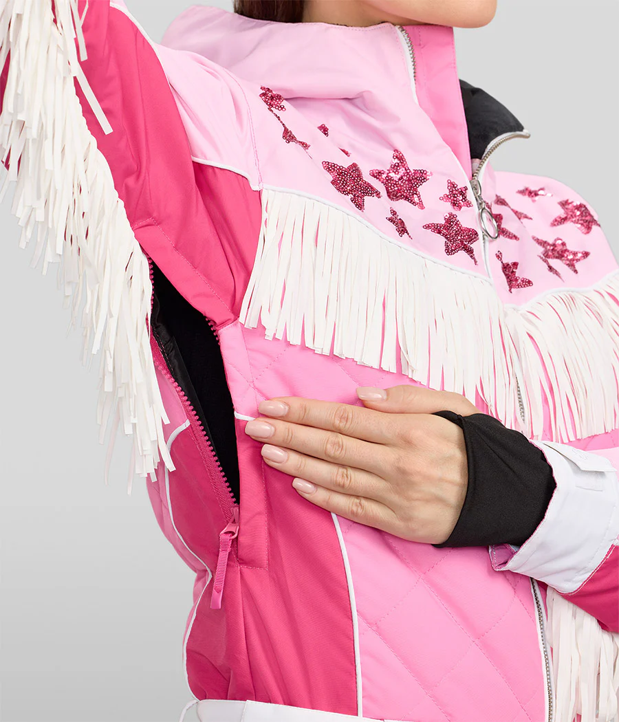 Women's Rhinestone Rodeo Snow Suit