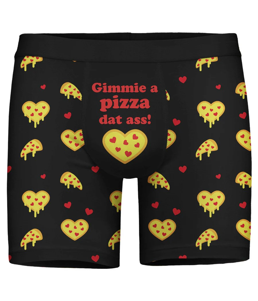 Men's Pizza Dat Ass Valentine's Day Boxer Briefs