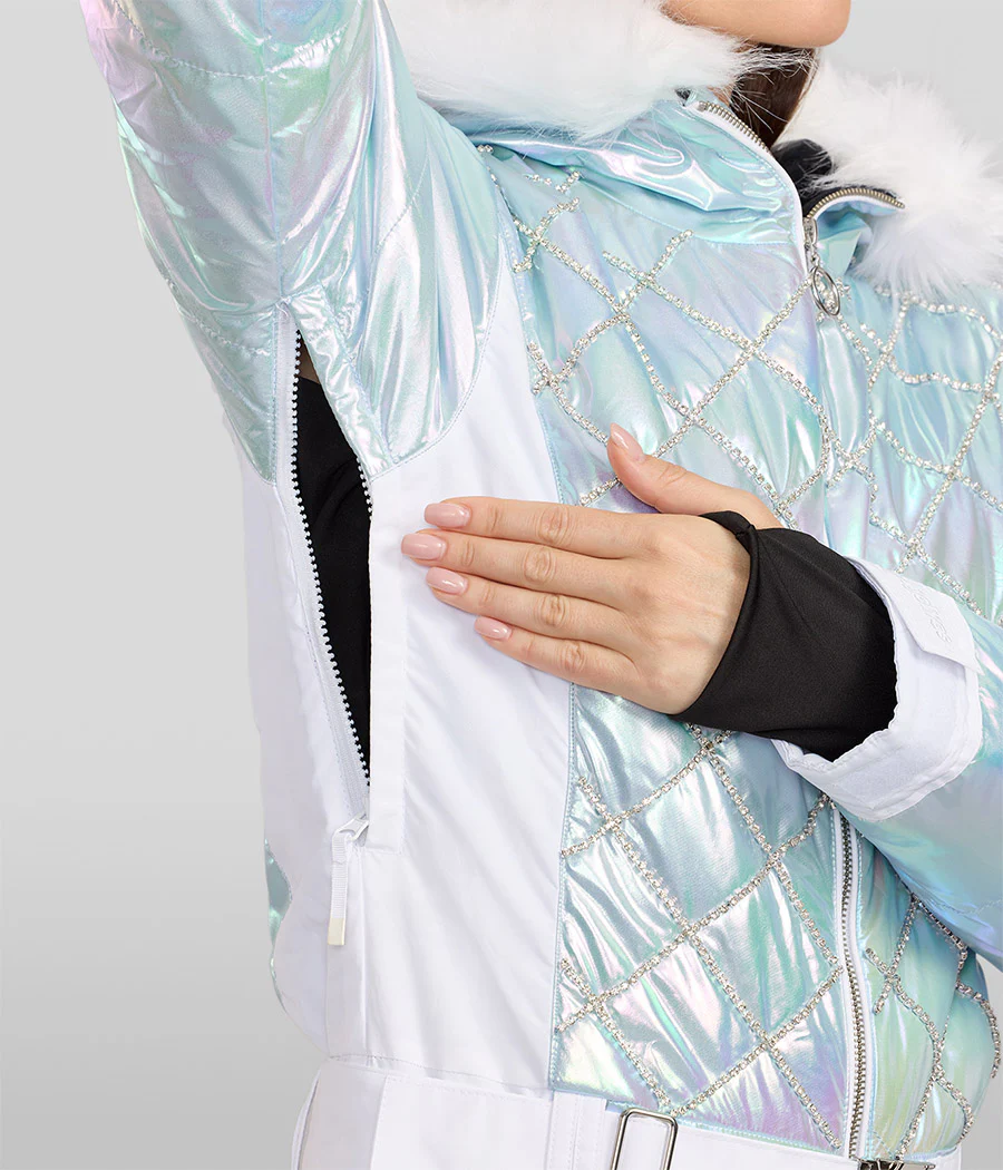 Women's Iridescent Ice Queen Snow Suit