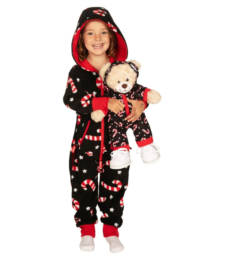Girl's Candy Cane Lane Jumpsuit