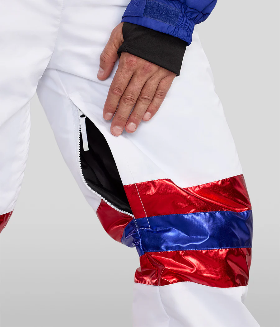 Men's Space Racer Snow Suit and Helmet Cover