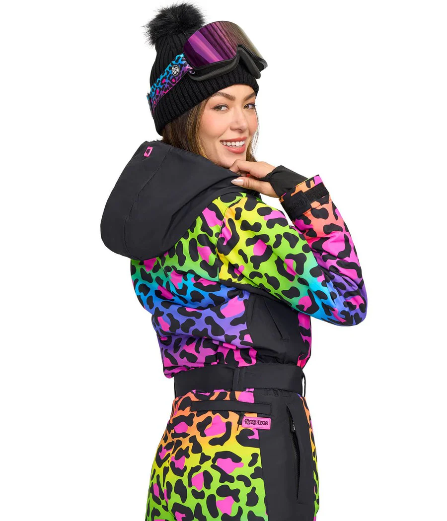 Women's 90's Leopard Snow Suit