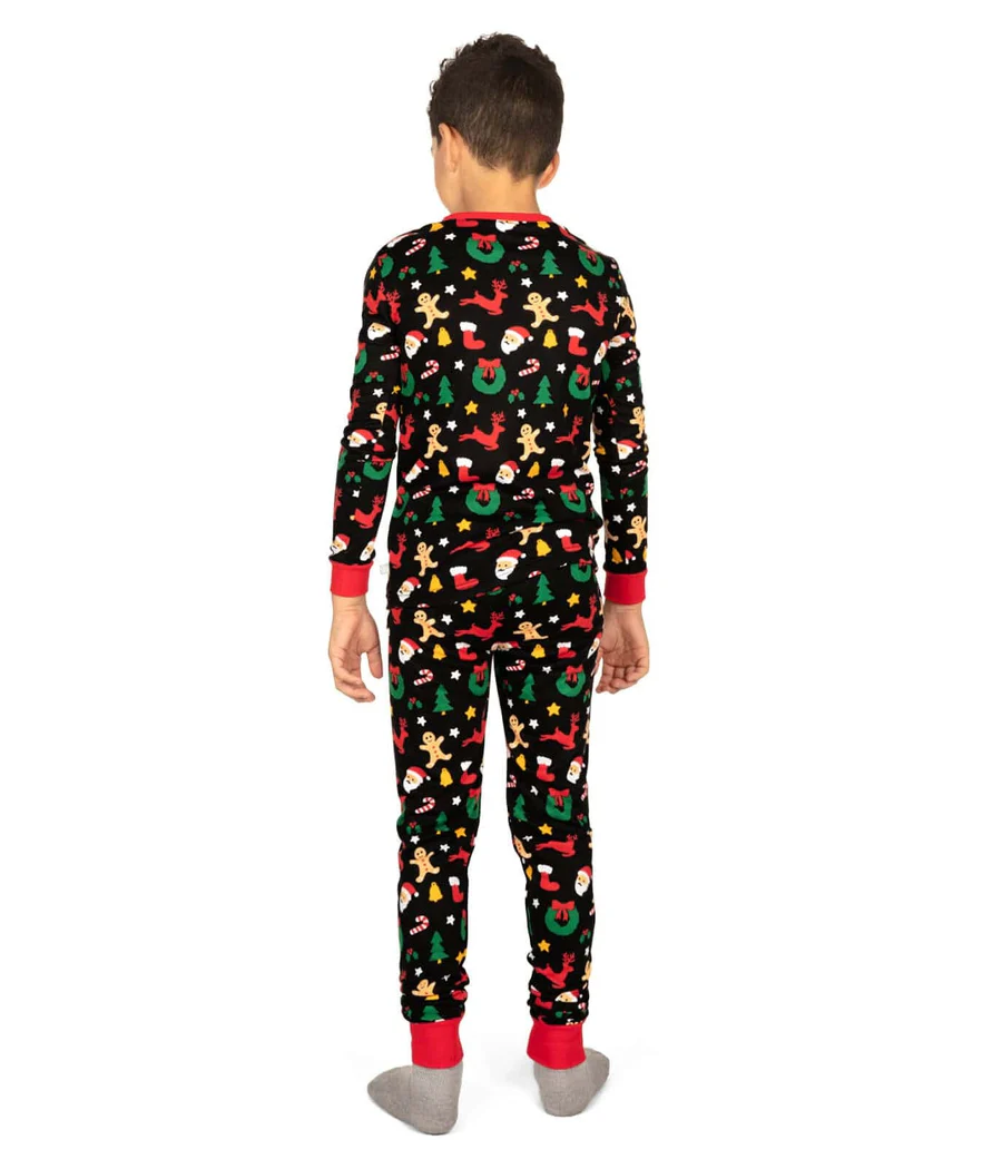 Boy's Cookie Cutter Crew Neck Pajama Set